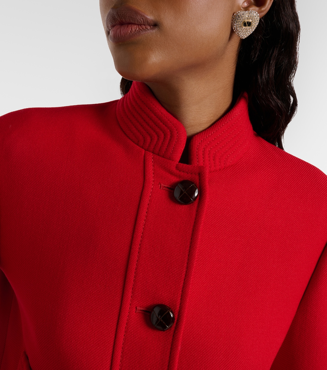 VGold wool and silk jacket | Valentino