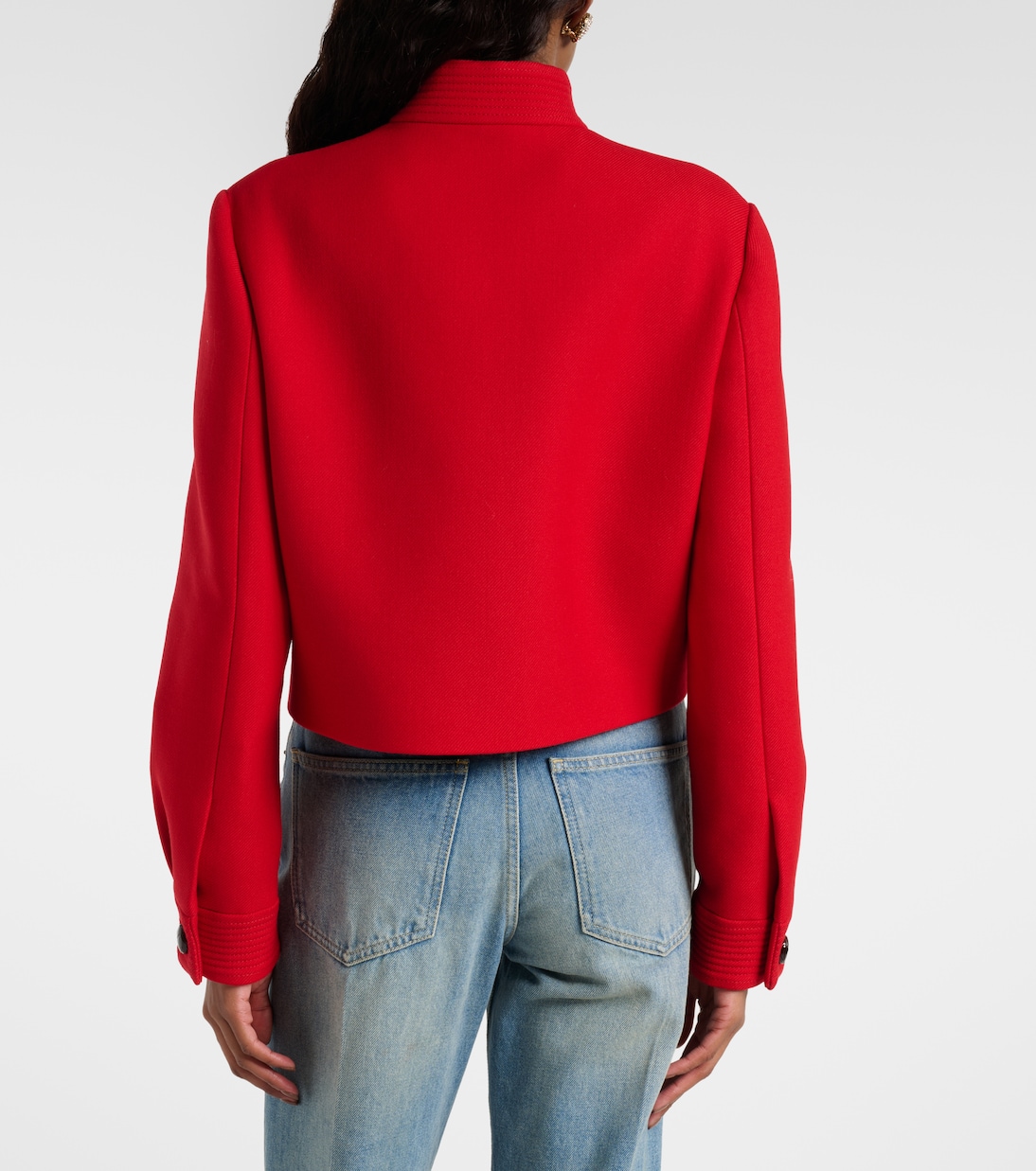 VGold wool and silk jacket | Valentino