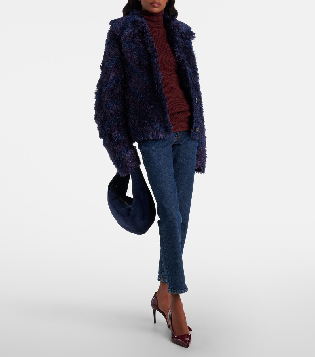 Borrowed cropped straight jeans | Frame