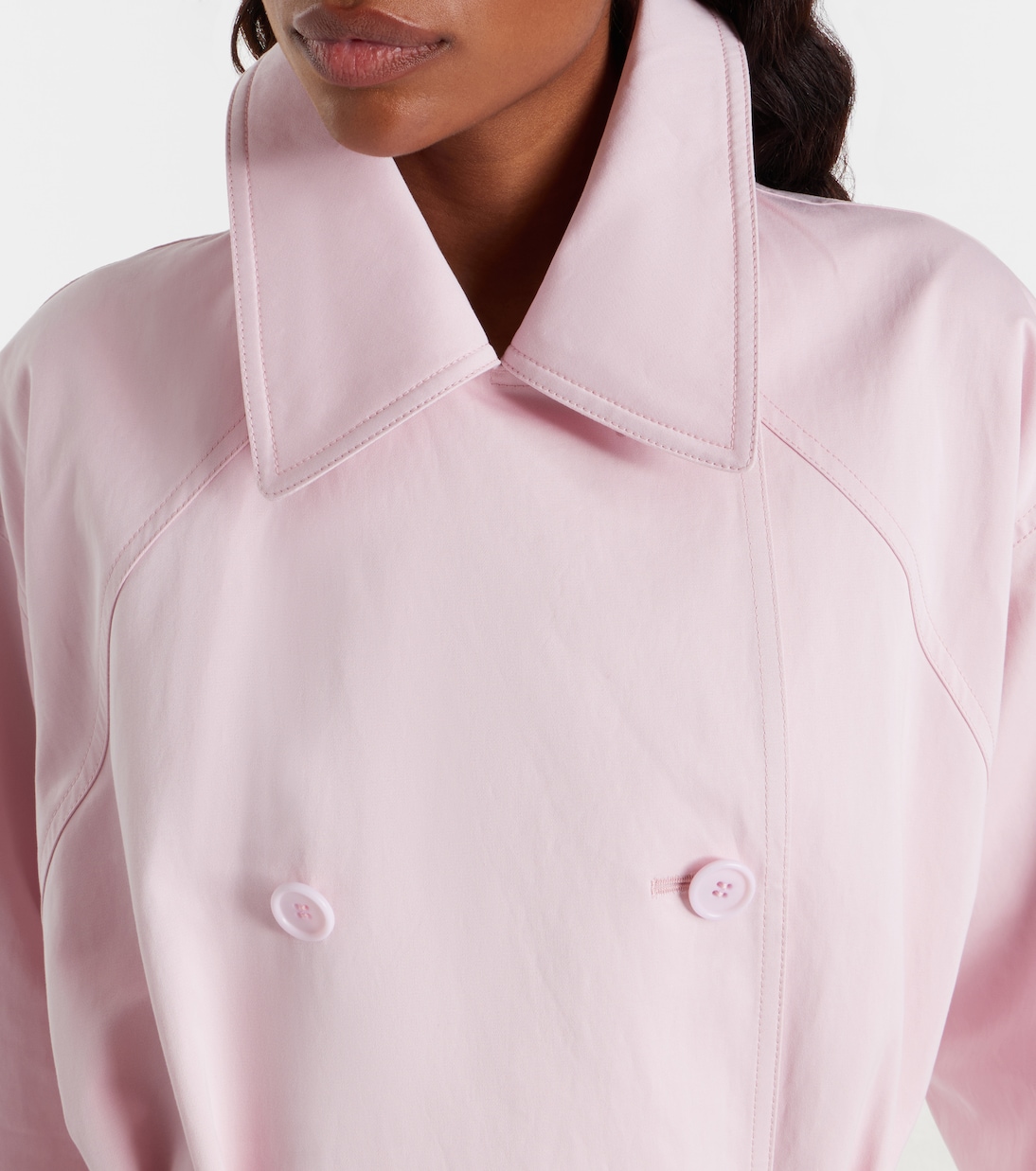 Leonie cotton-blend trench coat | Fforme