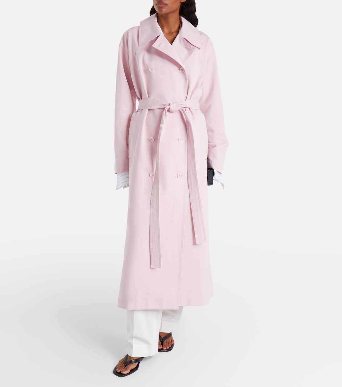 Leonie cotton-blend trench coat | Fforme
