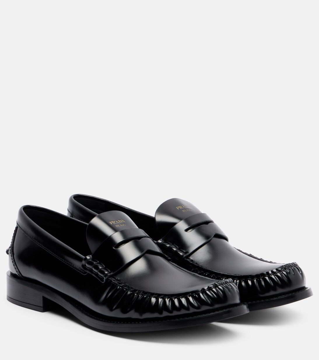 Loafers aus Leder | Prada