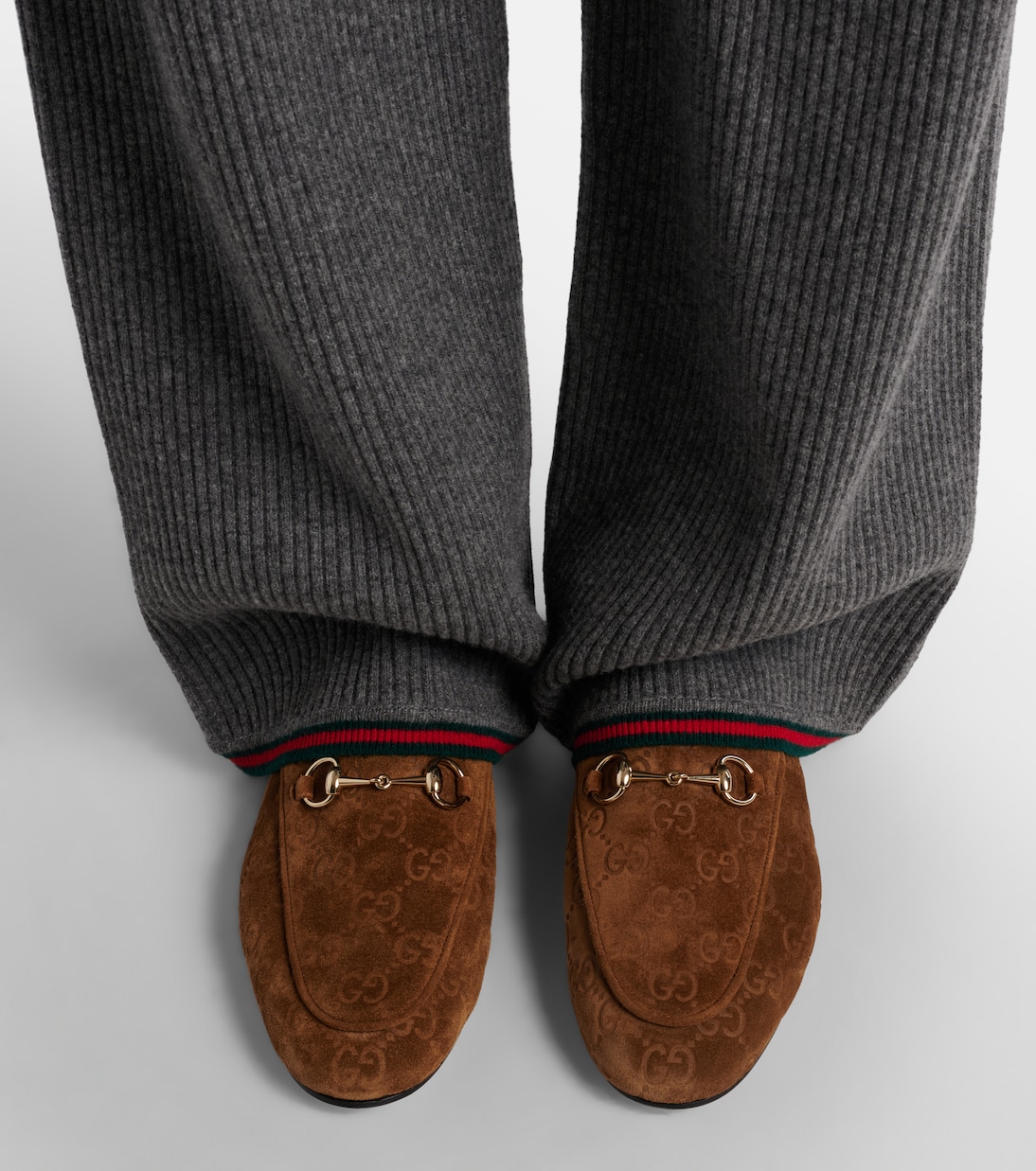 Mocassins Jordaan Doria en daim | Gucci