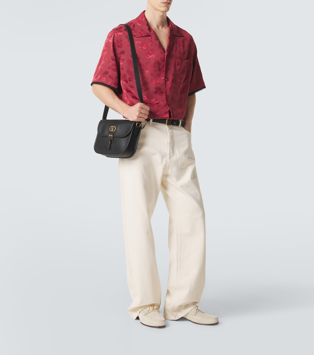 Wide-Leg Jeans VGold | Valentino