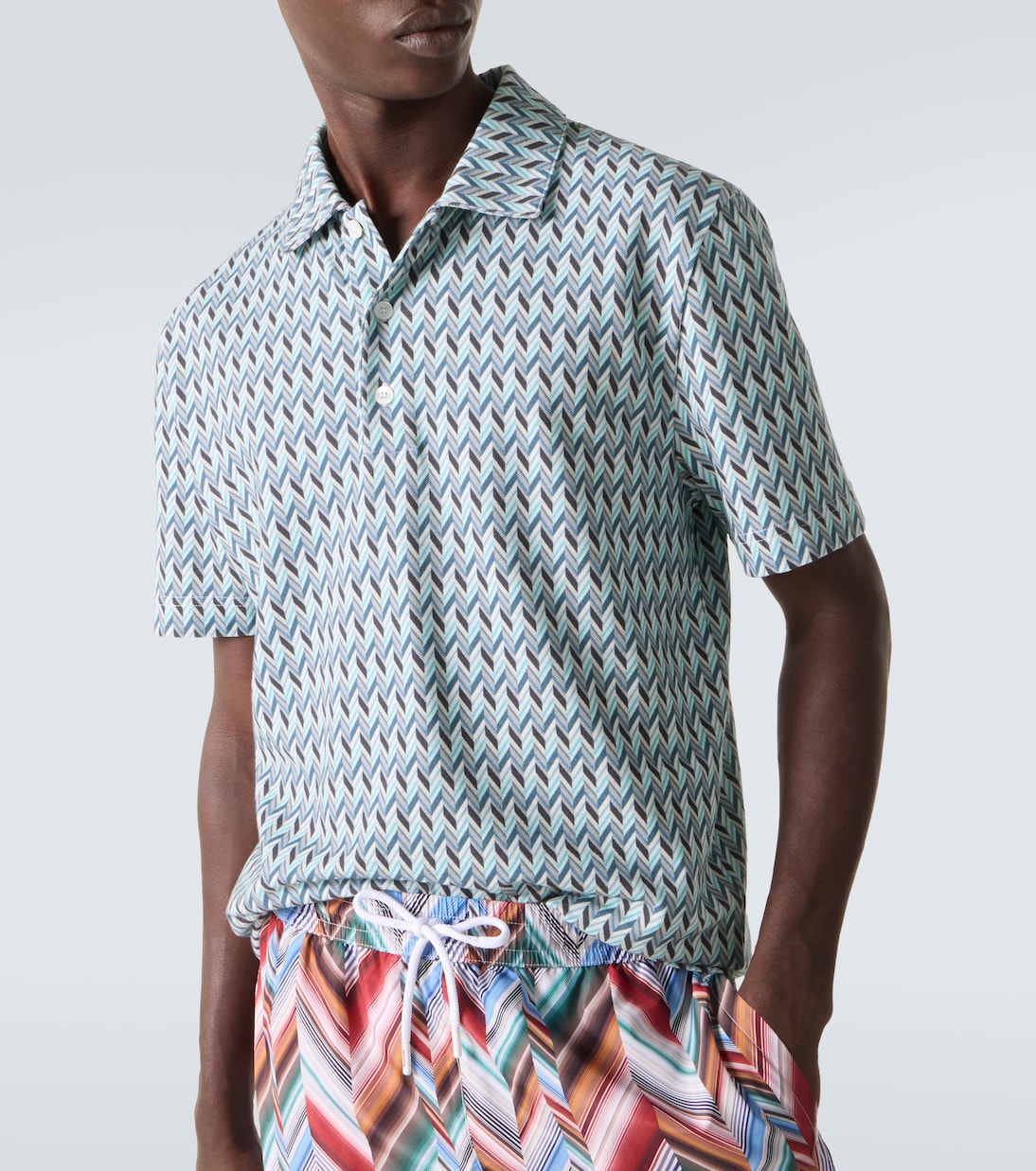 Polo Zigzag en coton | Missoni