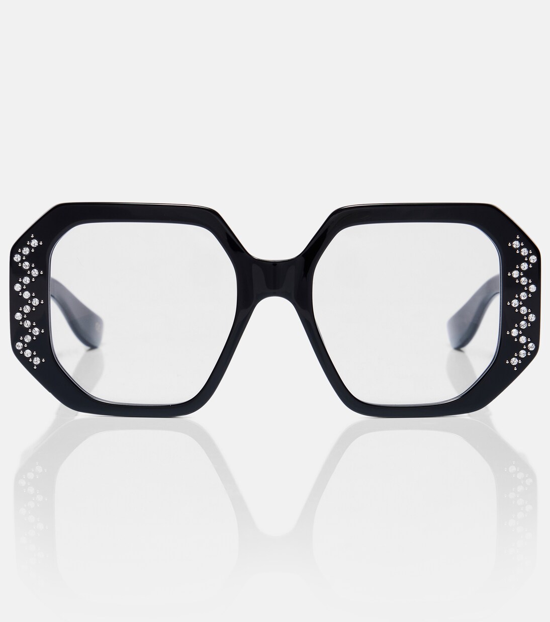Vain Bold VLogo oversized glasses | Valentino