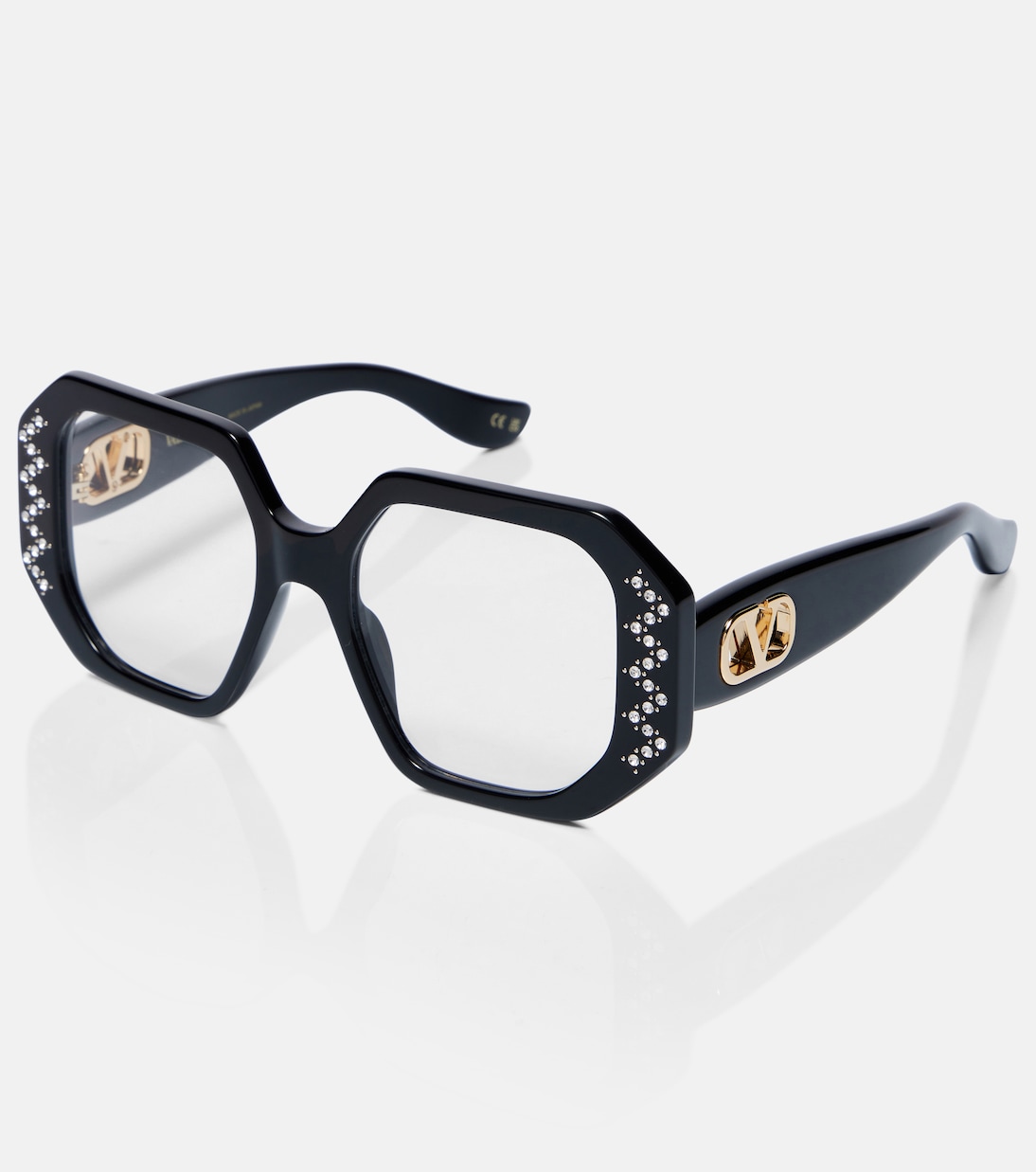 Vain Bold VLogo oversized glasses | Valentino
