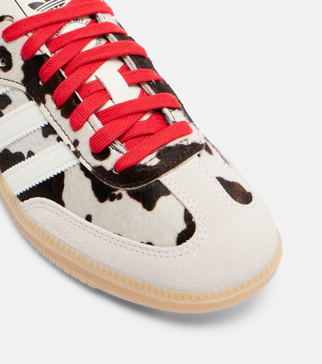 Cow-print calf hair sneakers | Adidas