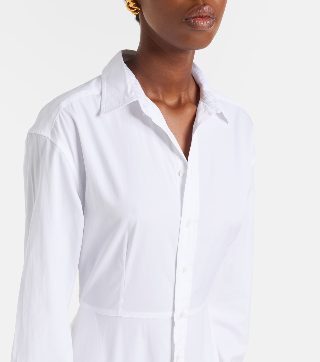 Hemdblusenkleid aus Baumwollpopeline | Polo Ralph Lauren