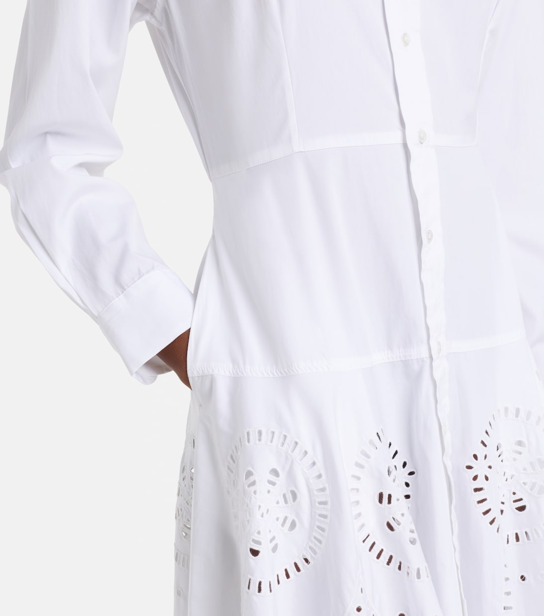 Hemdblusenkleid aus Baumwollpopeline | Polo Ralph Lauren