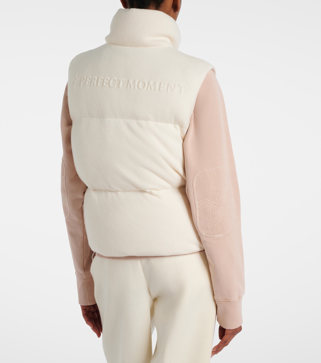 Piumino senza maniche in lana e cashmere | Perfect Moment