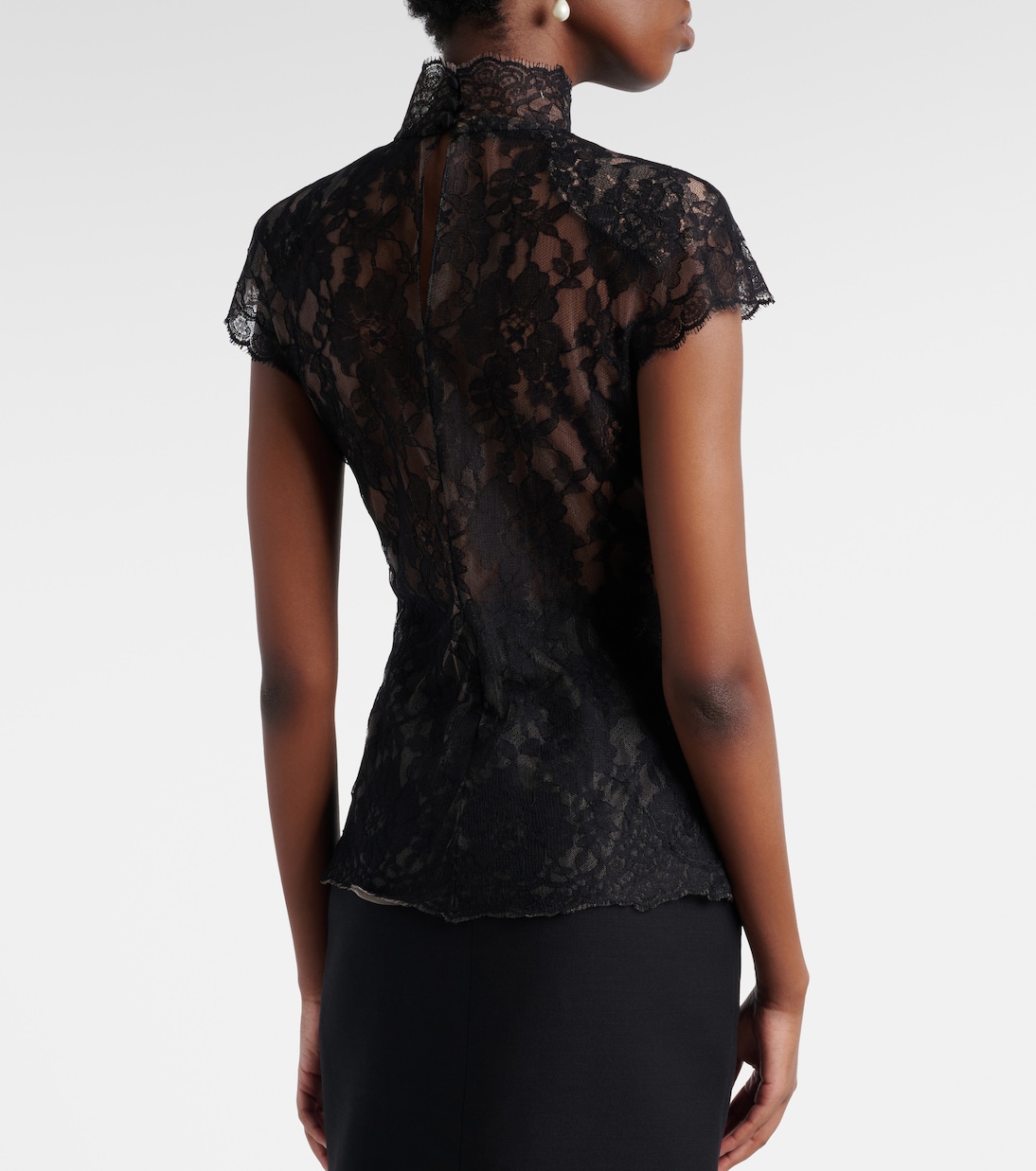 Cotton-blend top | Valentino