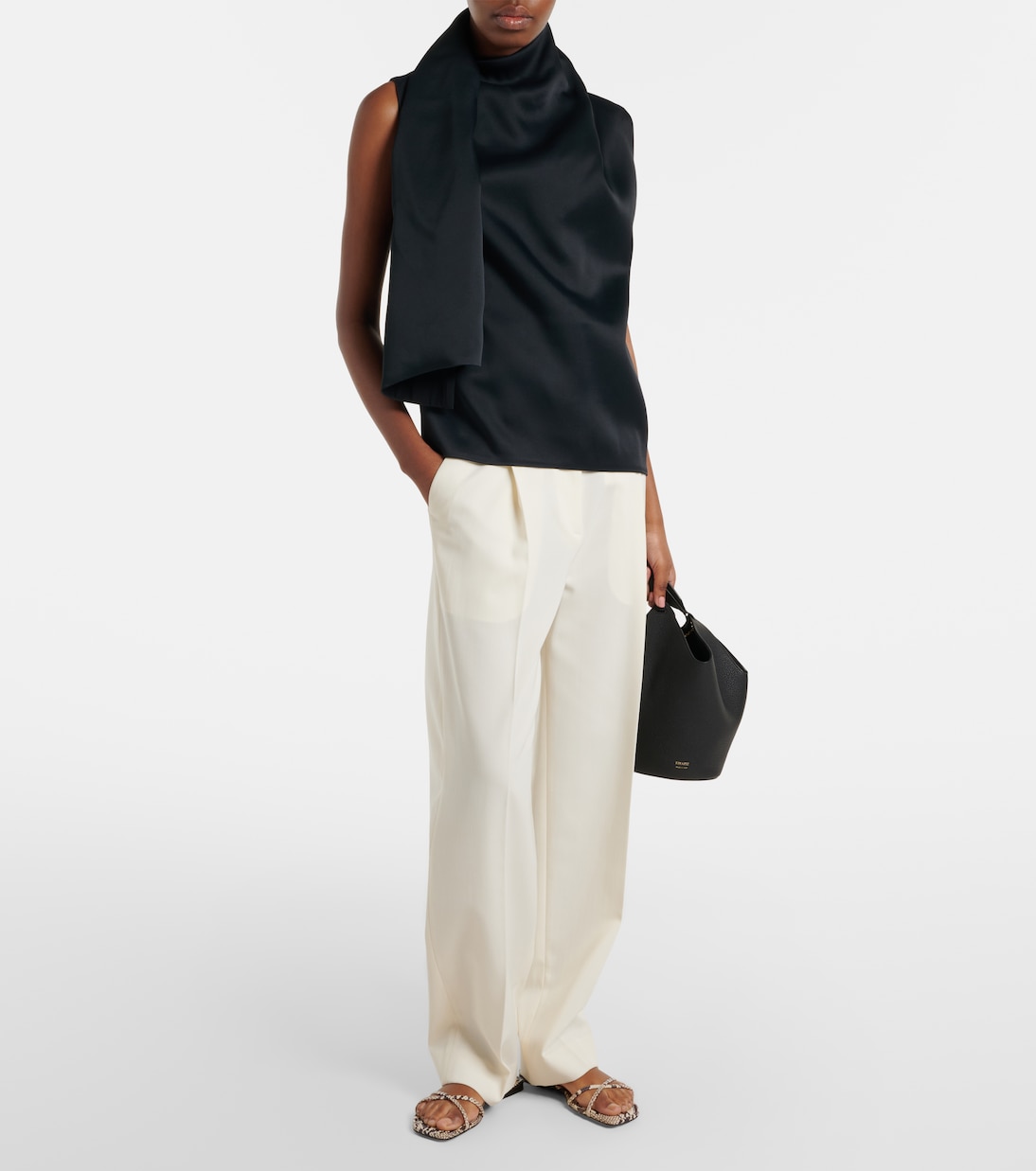 Sandalen Biarritz aus Leder | Paris Texas