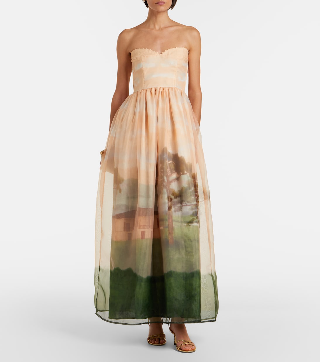 Tonia Páramo printed cocktail dress | Agua by Agua Bendita