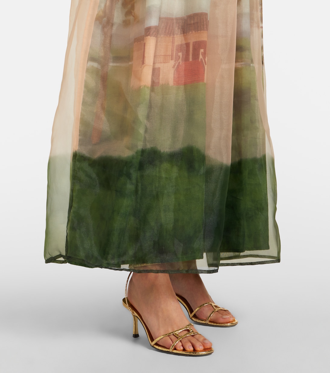 Tonia Páramo printed cocktail dress | Agua by Agua Bendita