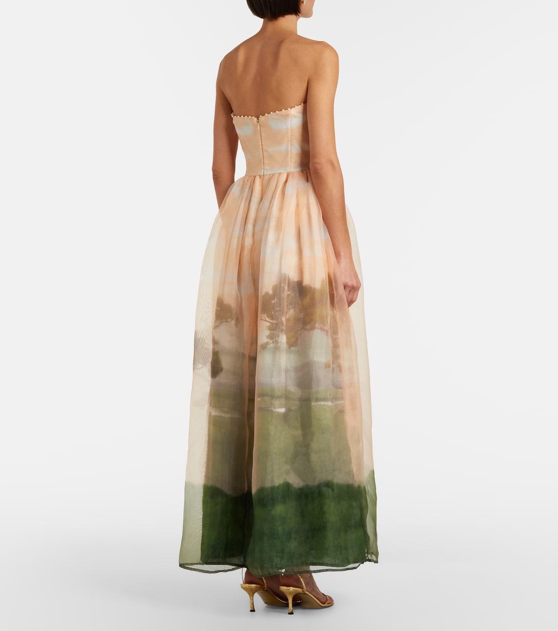 Tonia Páramo printed cocktail dress | Agua by Agua Bendita