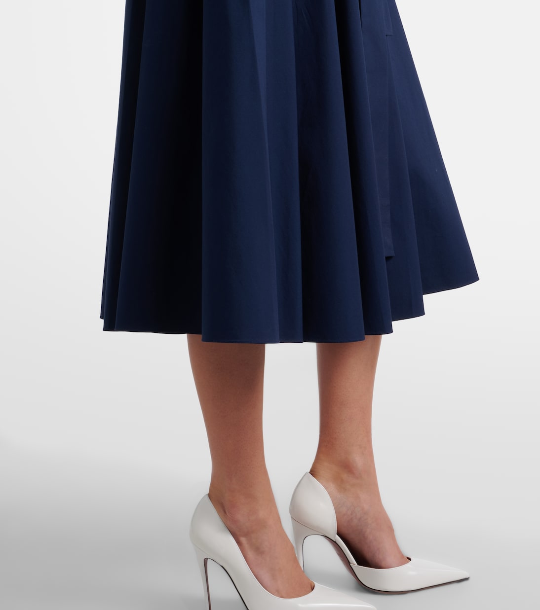 Floral cotton-blend shirt dress | Carolina Herrera