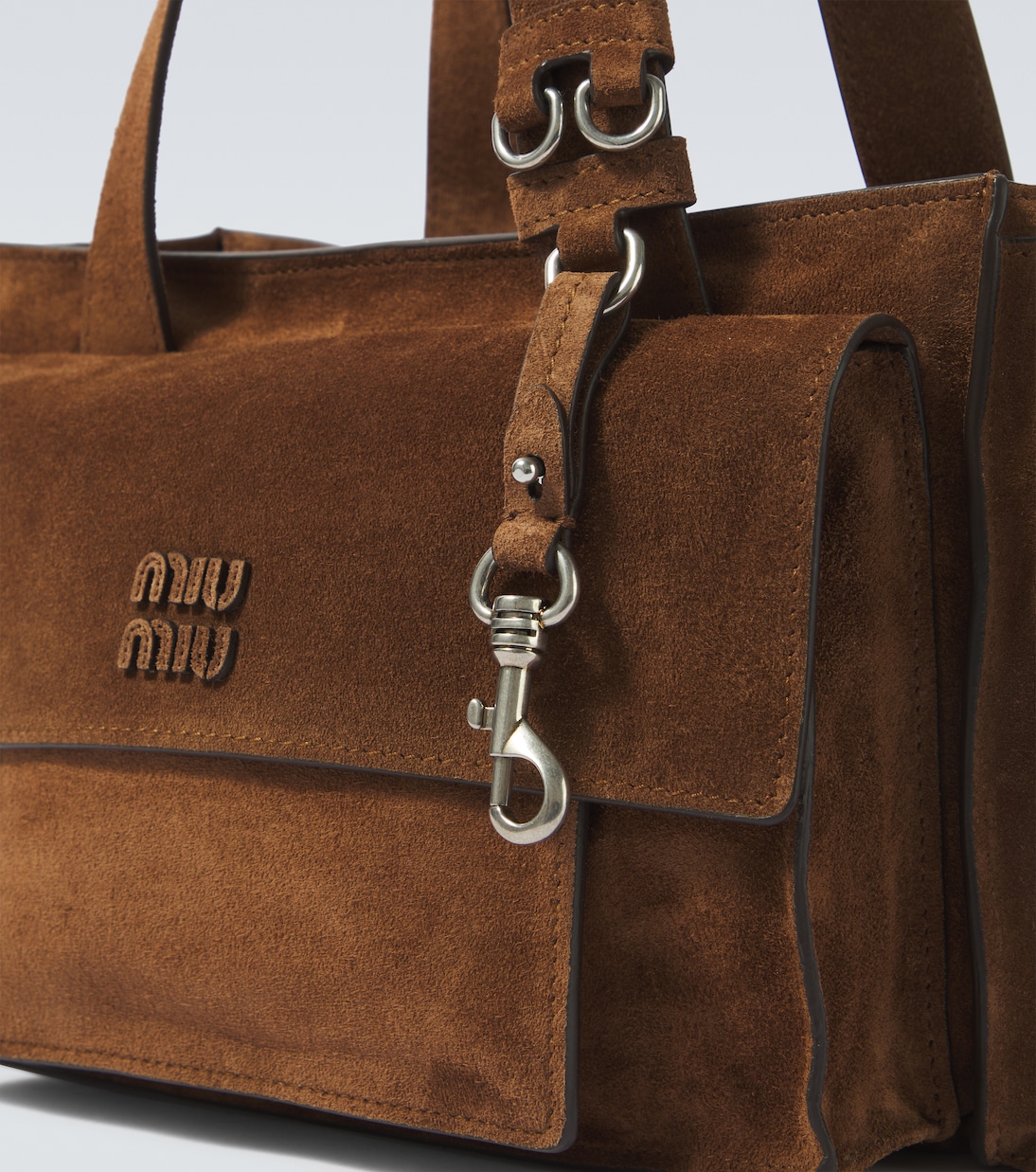 Cabas Utilitaire en daim | Miu Miu