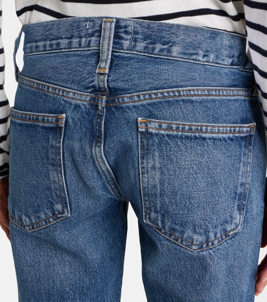 Low-rise bootcut jeans | Agolde