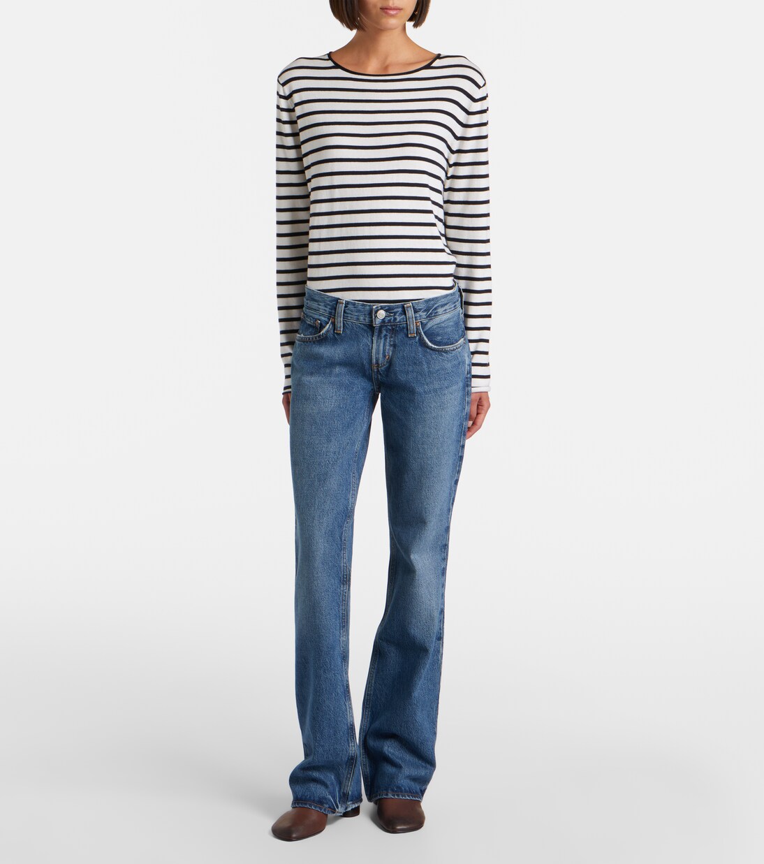 Low-rise bootcut jeans | Agolde