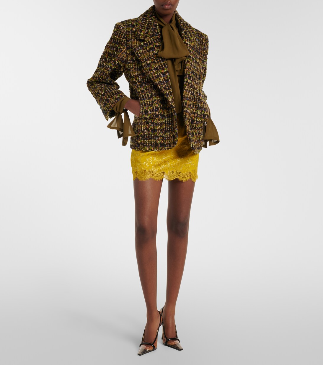Wool-blend jacket | Saint Laurent