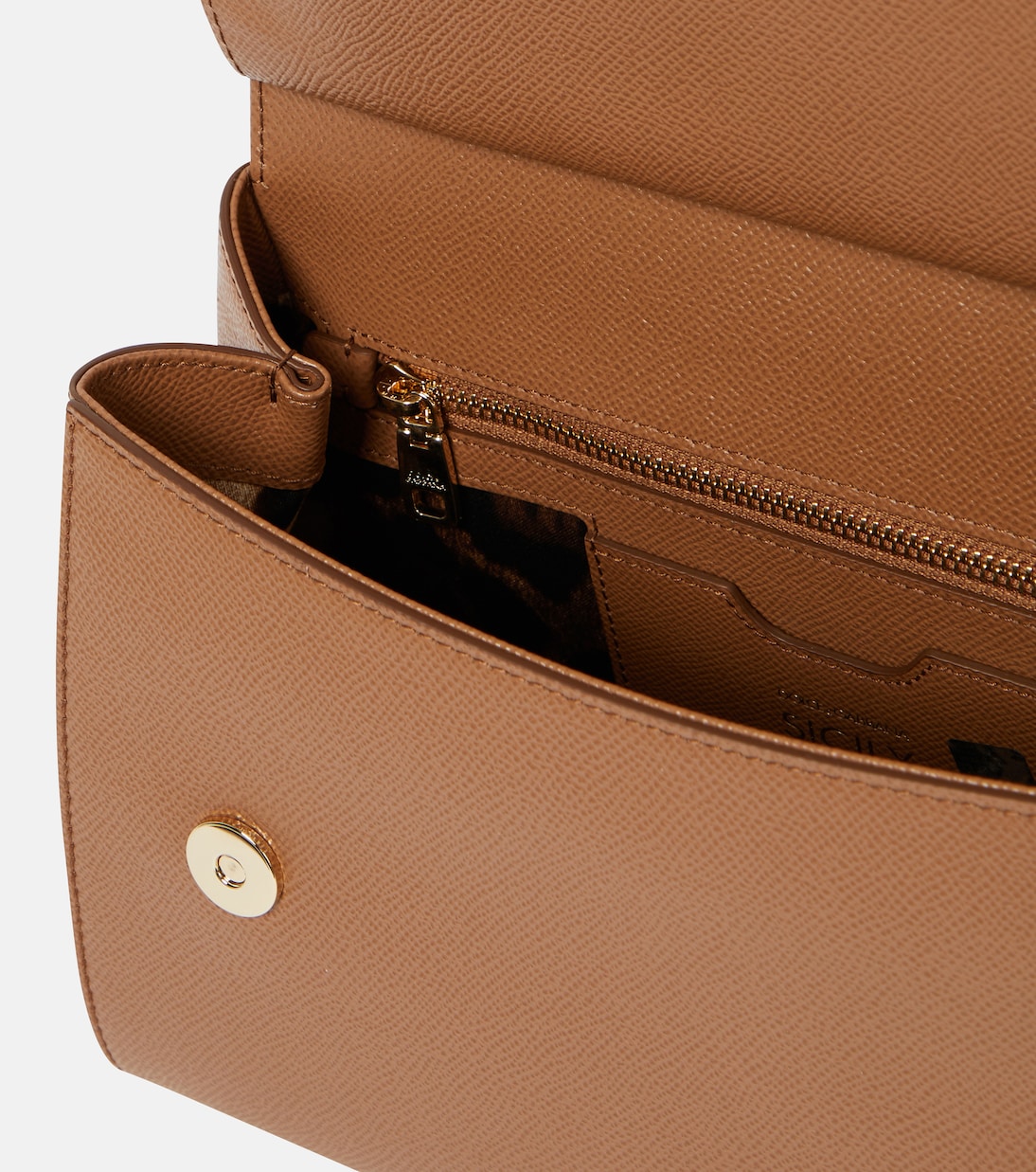 Sicily Large leather shoulder bag | Dolce&Gabbana