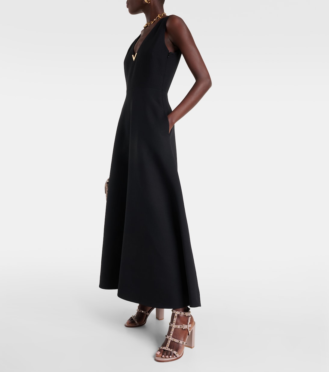 Valentino Garavani Rockstud leather sandals | Valentino Garavani