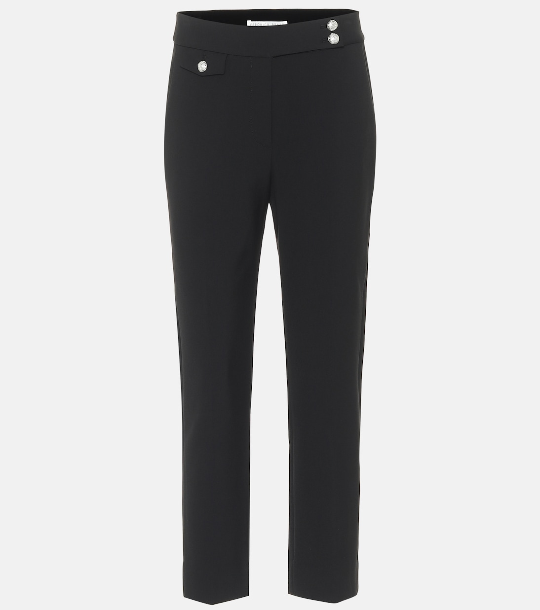 Renzo high-rise slim cropped pants | Veronica Beard