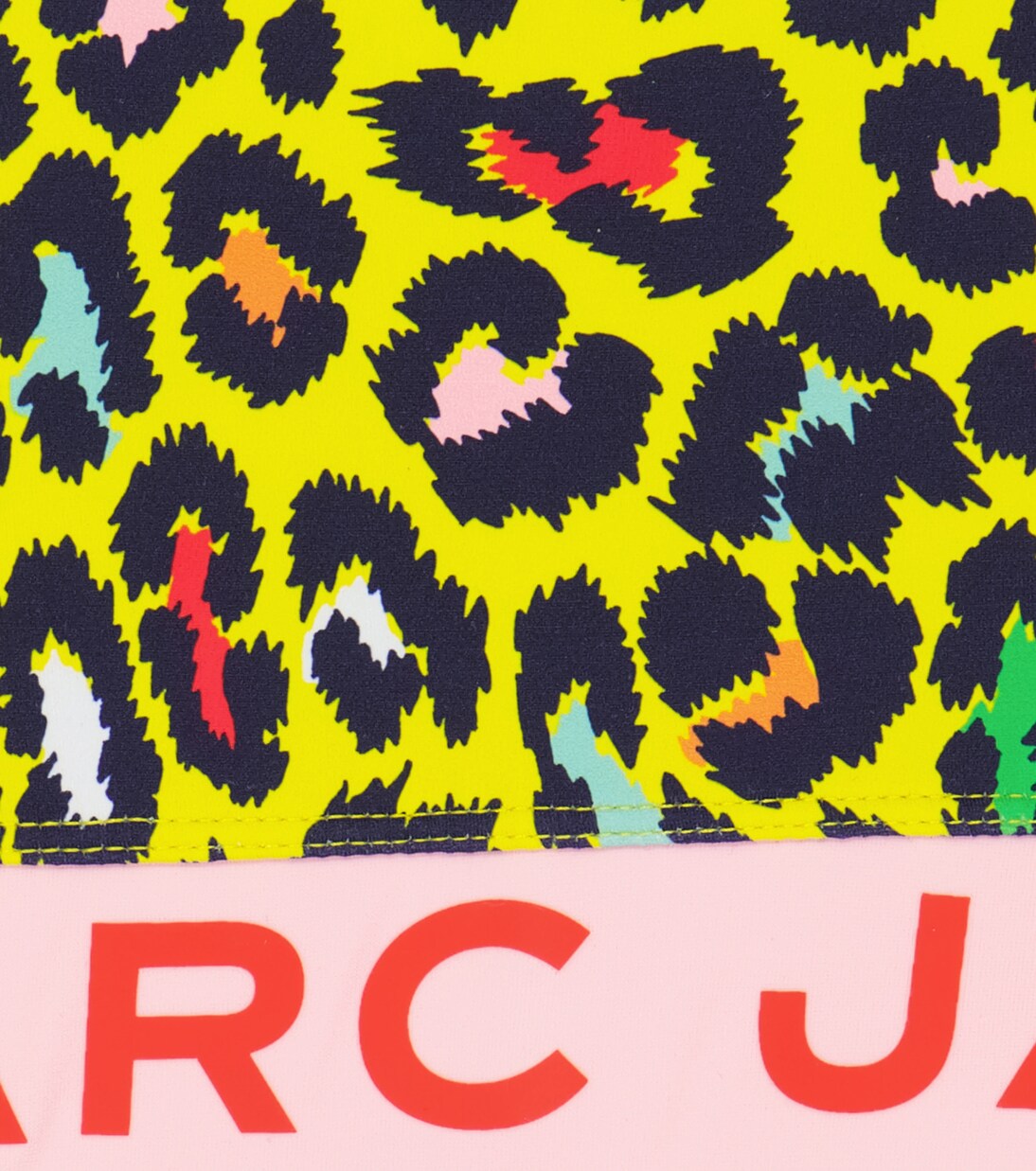 Leopard printed crop top | Marc Jacobs Kids
