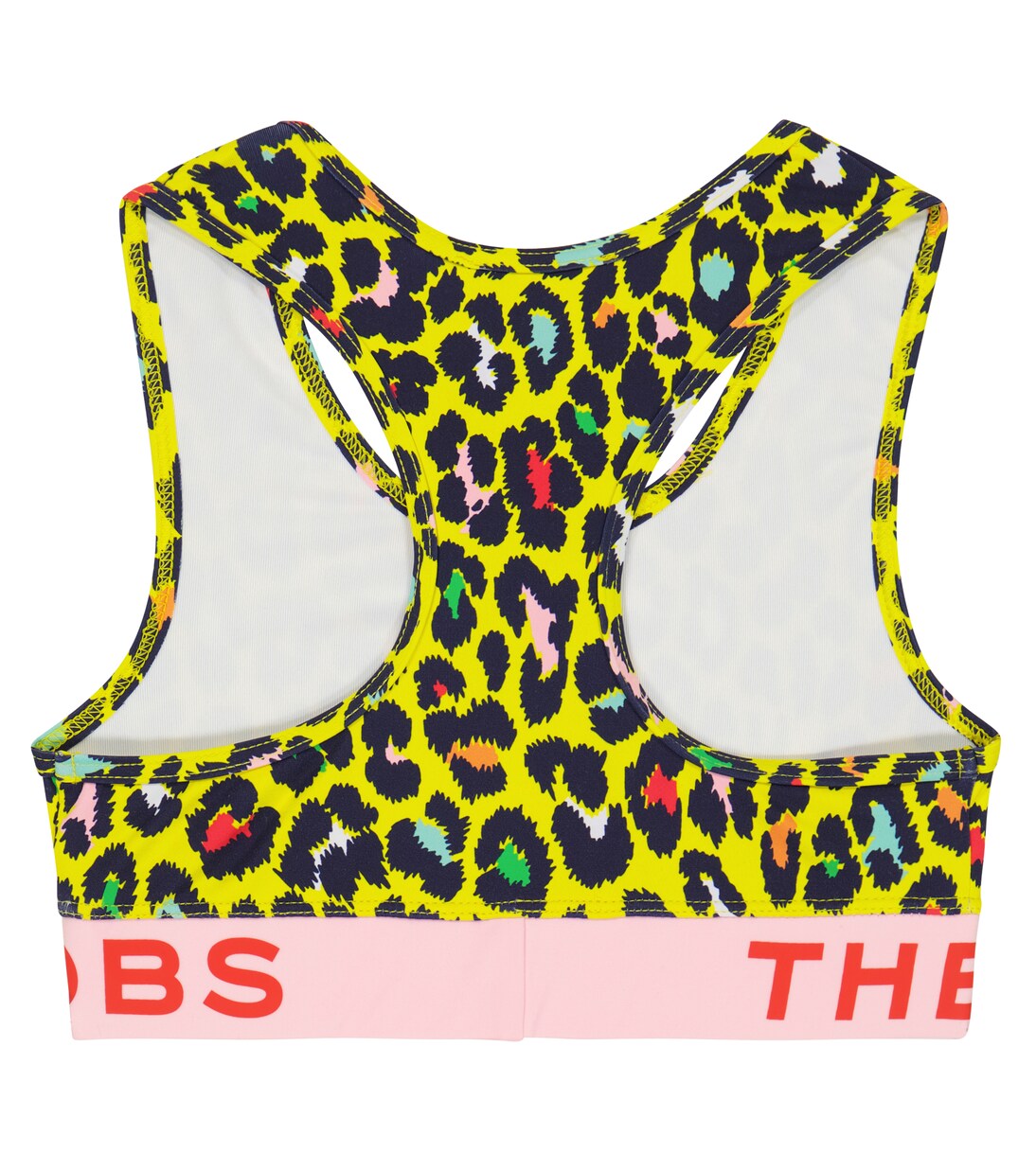 Leopard printed crop top | Marc Jacobs Kids