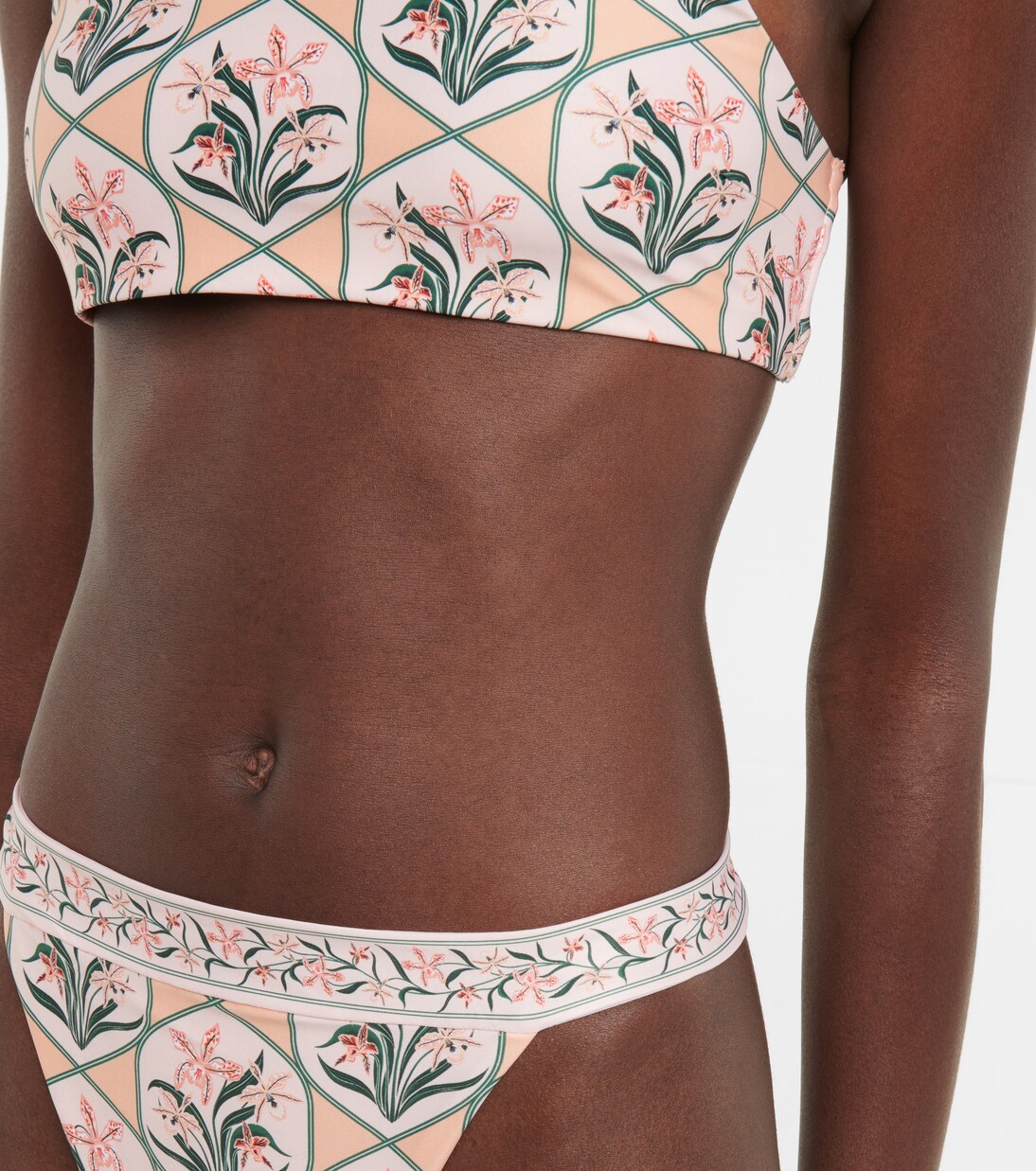 Culotte de bikini Lluvia imprimée | Agua by Agua Bendita