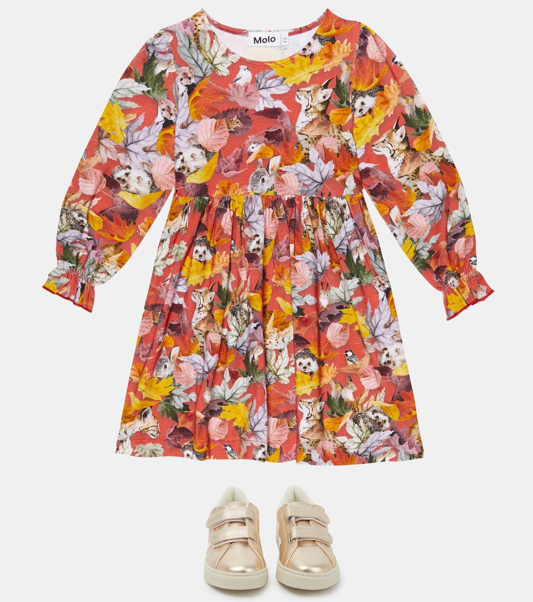 Cami floral cotton dress | Molo