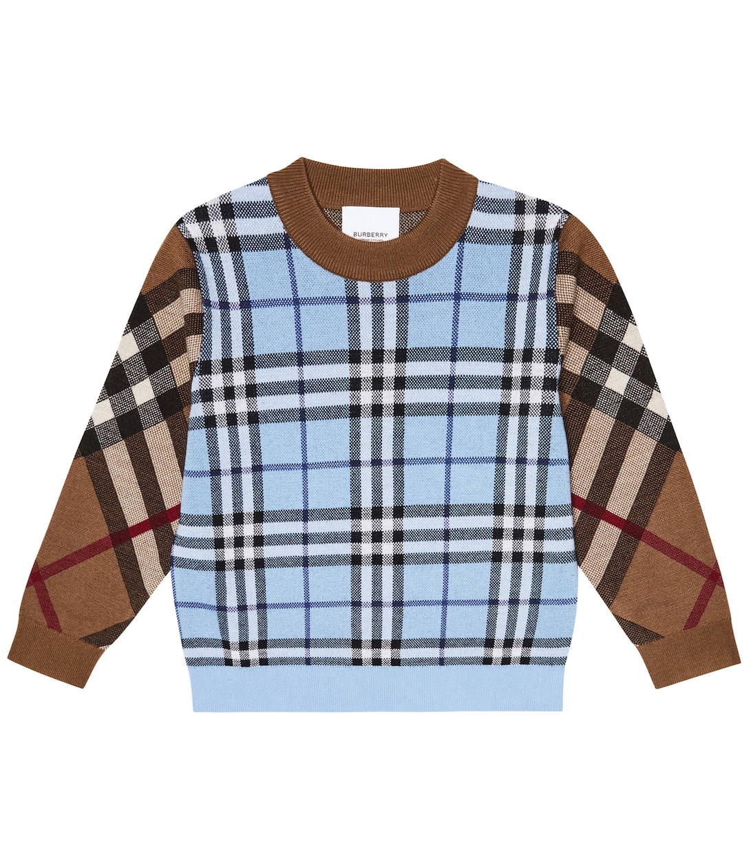 Sweatshirt aus Wolle und Baumwolle | Burberry Kids