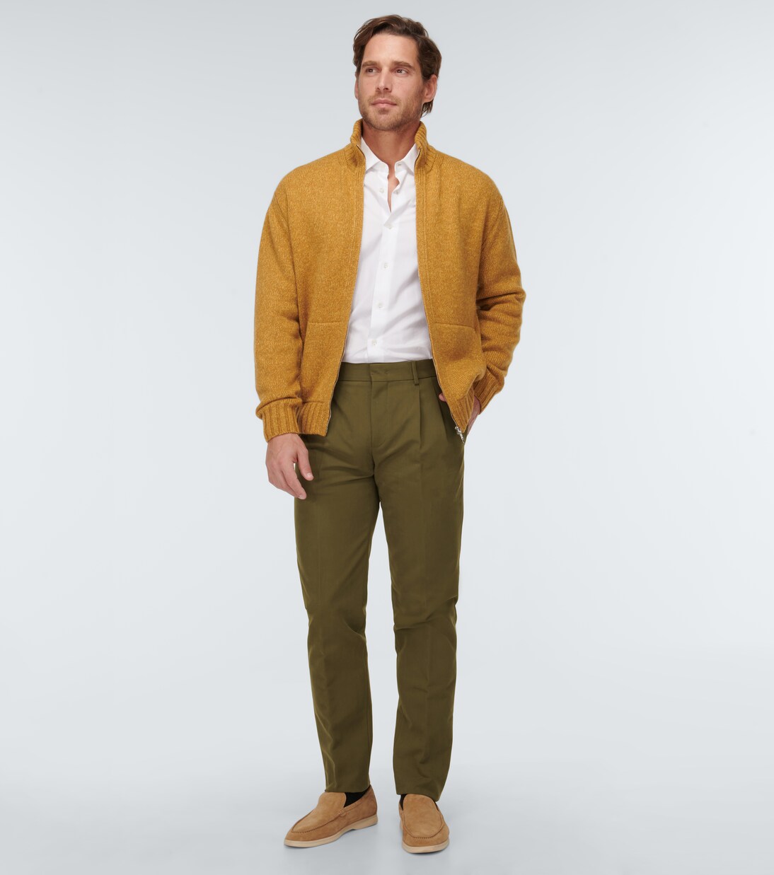 City straight cotton pants | Loro Piana