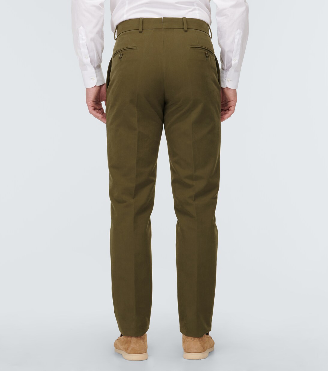 City straight cotton pants | Loro Piana