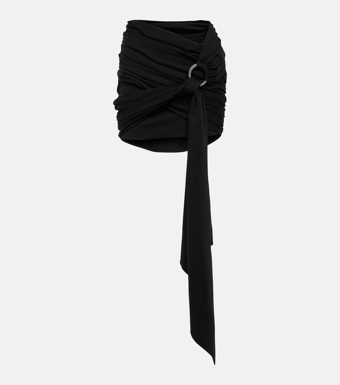 Minirock Fran aus Tech-Jersey | The Attico