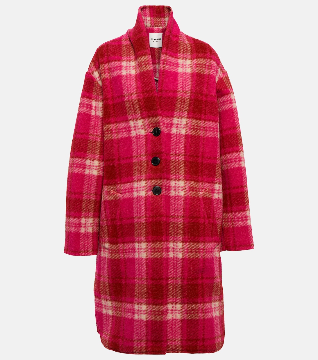 Gabriel checked flannel coat | Marant Etoile