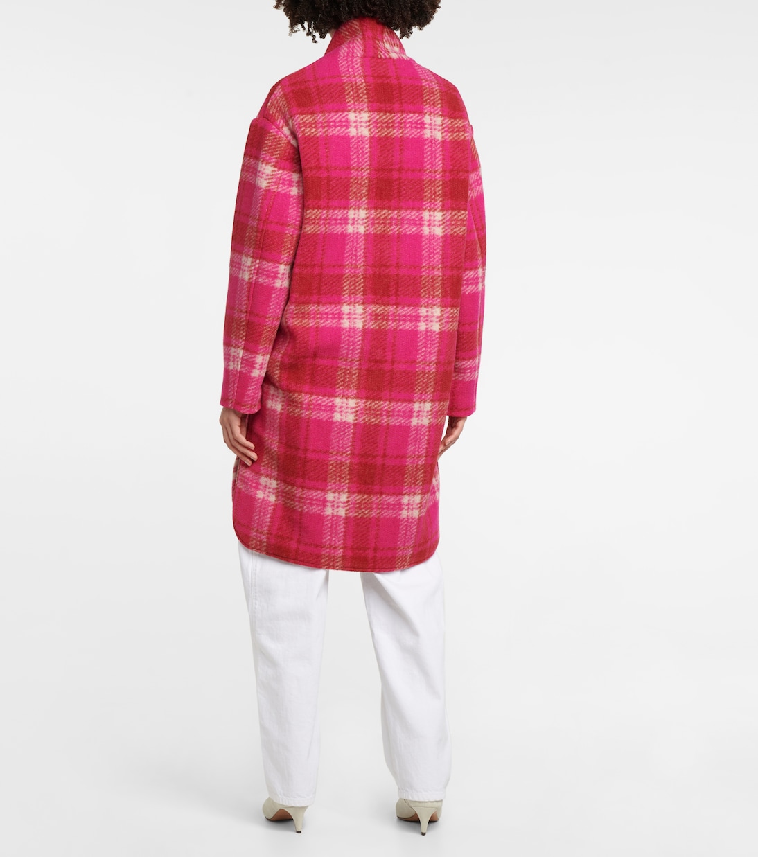 Gabriel checked flannel coat | Marant Etoile