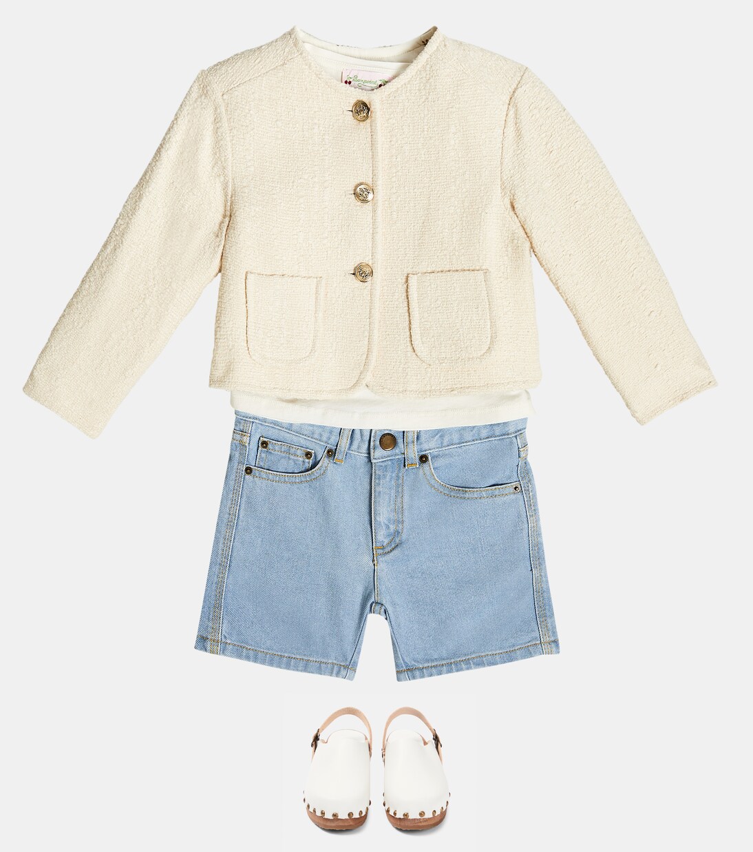 Capricia printed cotton T-shirt | Bonpoint