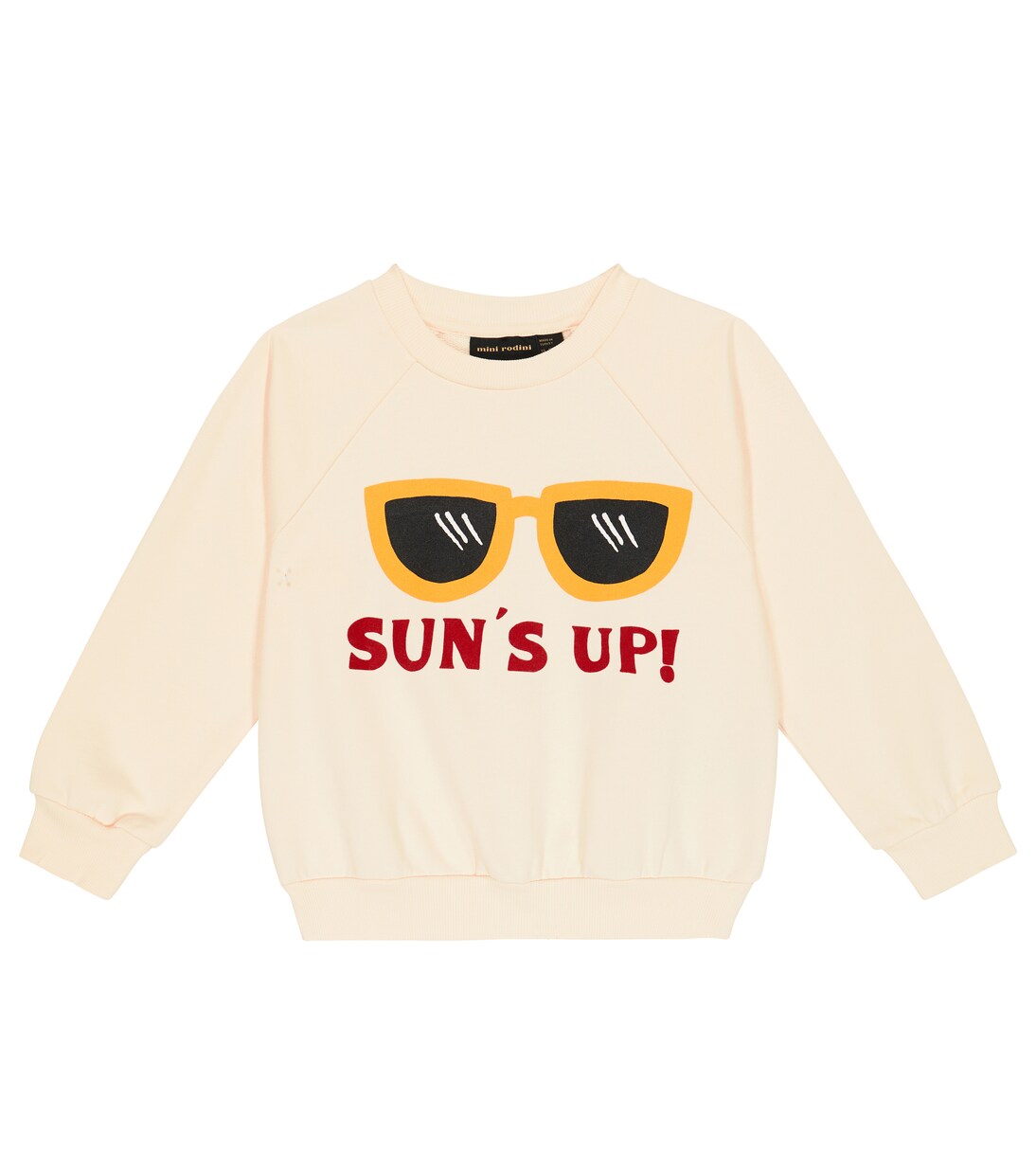 Sweatshirt Sun's Up aus Baumwoll-Jersey | Mini Rodini