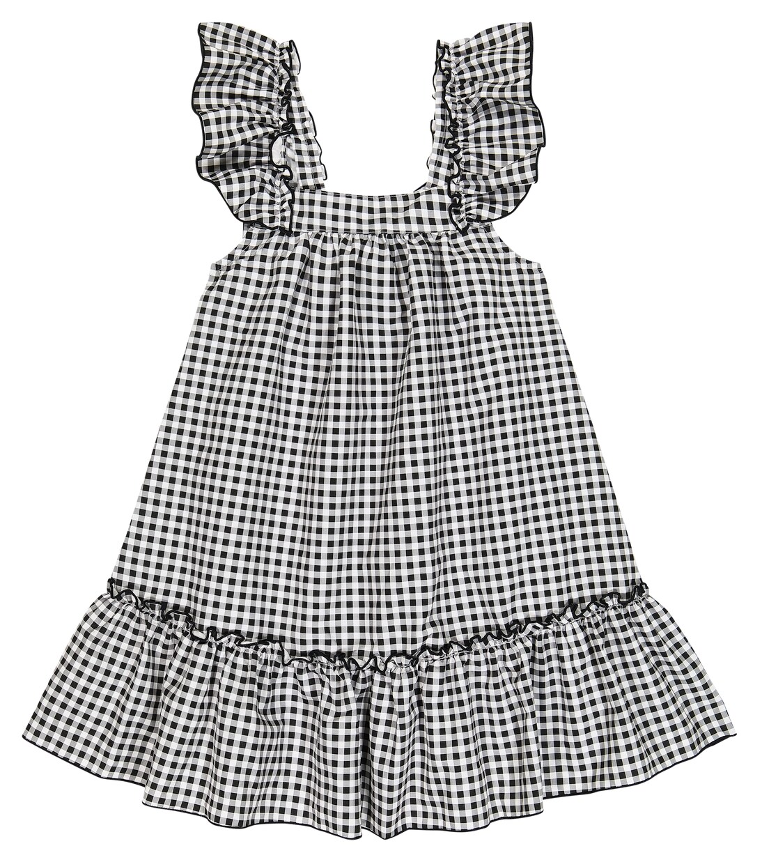 Ibiza ruffle-trimmed beach dress | Suncracy