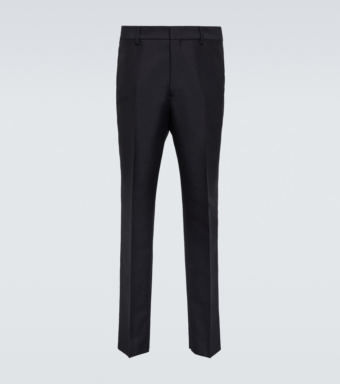 Mohair and wool slim pants | Prada
