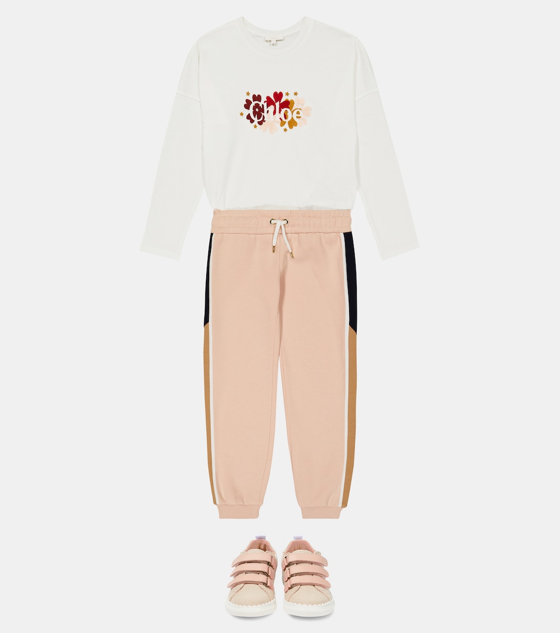 Cotton sweatpants | Chloé Kids