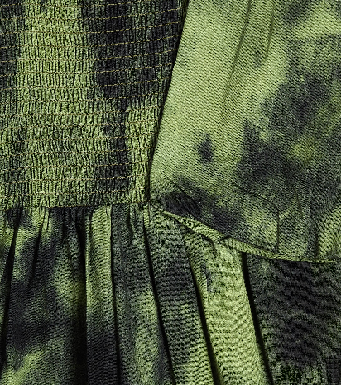 Cherisa smocked tie-dye dress | Molo
