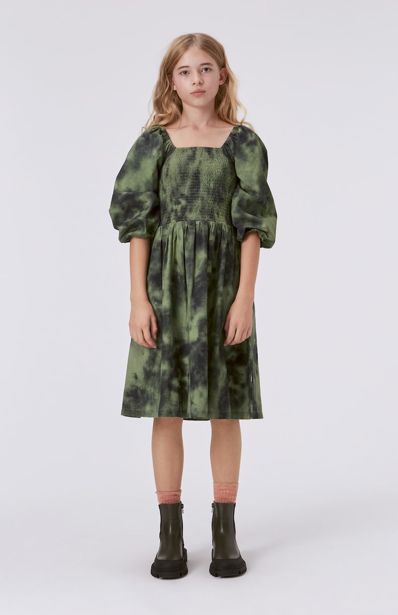 Cherisa smocked tie-dye dress | Molo