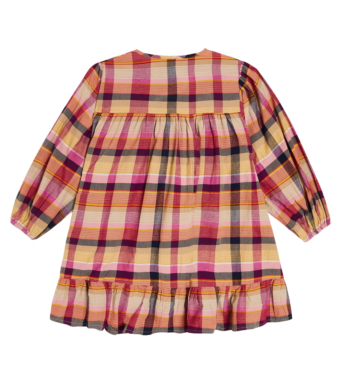 Massilia checked cotton dress | Louise Misha