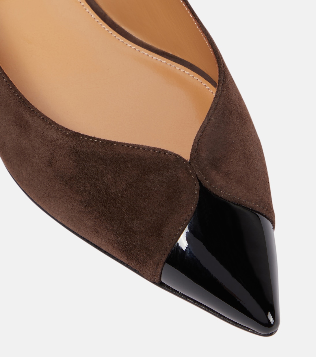 Pinot suede ballet flats | Aquazzura