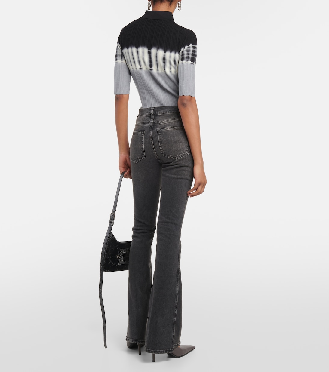 High-Rise Flared Jeans Le High Flare | Frame