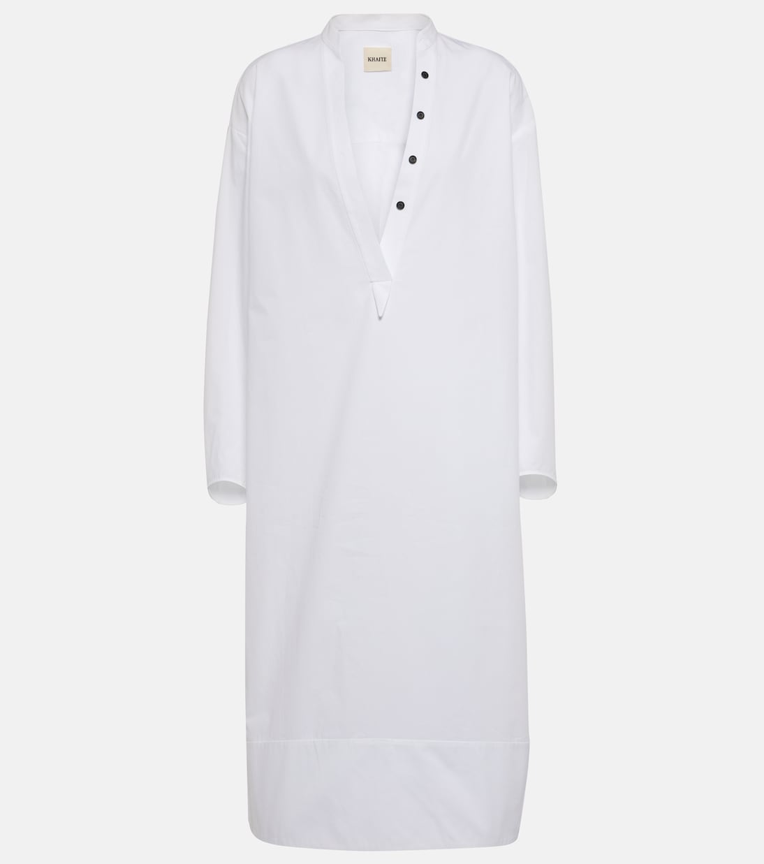 Vestido midi Brom de algodón | Khaite