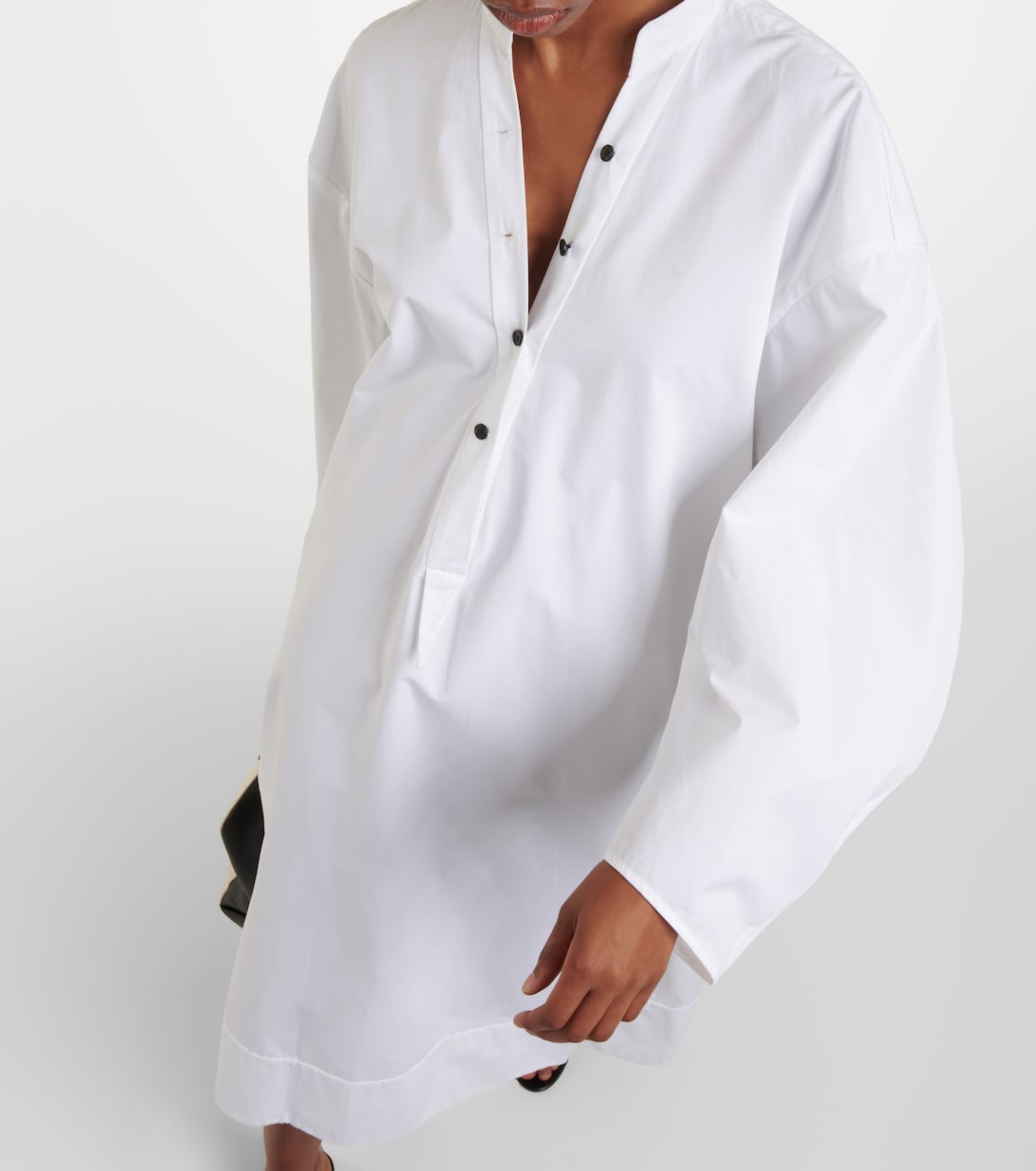 Vestido midi Brom de algodón | Khaite